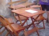mesa  c/4 cadeiras